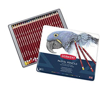 Load image into Gallery viewer, Derwent Pastel Pencils, 4mm Core, Metal Tin, 24 Count (32992)
