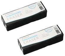Load image into Gallery viewer, Traditional Chalkboard Eraser, All Felt 6 Inch Premium Quality Chalk Eraser, Set of 2 (2 Pack)
