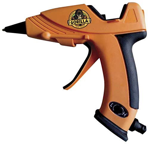 Gorilla Dual Temp Hot Glue Gun, Mini, Orange, (Pack of 1) - 8401508