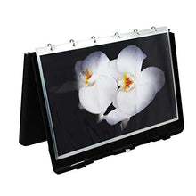 Load image into Gallery viewer, UniKeep Large Binder with Pages (11 x 17) - Black - Fully Enclosed Case Binder

