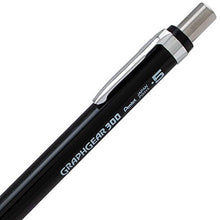Load image into Gallery viewer, Pentel Arts GraphGear 300 Mechanical Pencil, (0.5mm) Fine line, 1-Pack, Black Barrel
