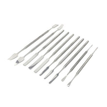 Load image into Gallery viewer, Cynamed 10 Pc Stainless Steel Spatula Wax &amp; Clay Sculpting Tool Set
