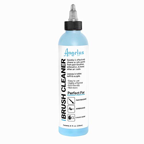 Angelus Brush Cleaner for Airbrushes Paint Brushes, Painting Tools, Art Accessories 8oz