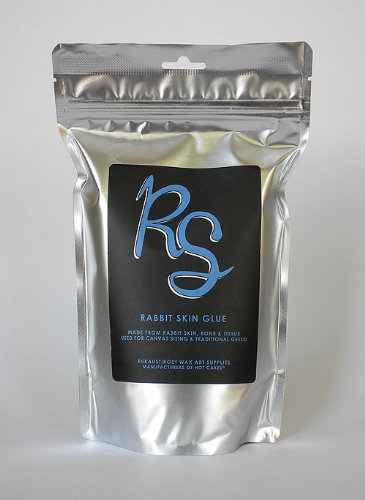 Rabbit Skin Glue 16 oz Reselable Bag by Enkaustikos