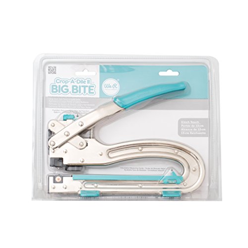 Crop-A-Dile 2 Big Bite Punch by We R Memory Keepers | Silver and Blue