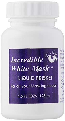 Grafix 4-1/2-Ounce Incredible White Mask Liquid Frisket (WM4), 4-1/2 oz, Assorted
