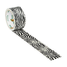 Load image into Gallery viewer, Duck Brand 1398132 Printed Duct Tape Single Roll, 1.88 Inches x 10 Yards, Zebra
