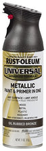 Load image into Gallery viewer, Rust-Oleum 249131 11 oz Universal All Surface Spray Paint, Oil Rubbed Bronze Metallic
