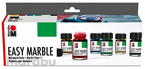 Marabu Easy Marble Paint Starter Set (MBU66053)