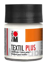 Load image into Gallery viewer, Marabu 070 50ml Textil Plus Paint, White

