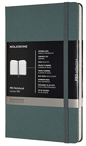 Moleskine PRO Notebook, Hard Cover, Large (5