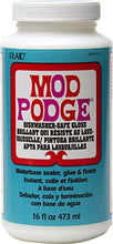 Load image into Gallery viewer, Mod Podge Dishwasher Safe Waterbase Sealer, Glue and Finish (16-Ounce), CS25139 Gloss
