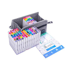 Load image into Gallery viewer, Sanjoki Alcohol Brush Markers 120 colors,Dual Tip Permanent Artist Sketch Markers for Kids and Adult
