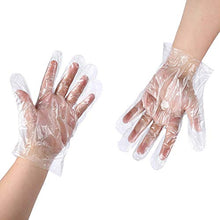 Load image into Gallery viewer, 500 PCS Plastic Disposable Gloves, Transparent, One Size Fits Most,by Brandon-super
