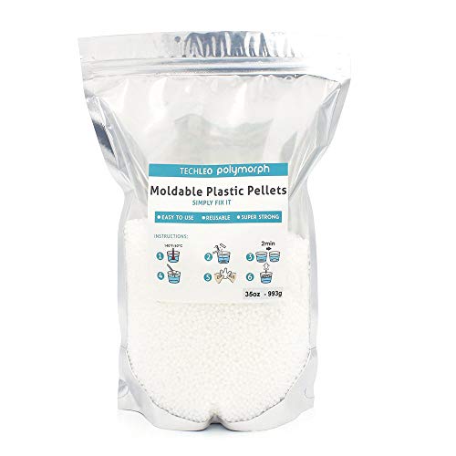 Moldable Plastic, Polymorph Plastic, Thermoplastic Beads 35OZ