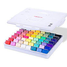 Load image into Gallery viewer, MIYA Gouache Paint Set, 56 Colors x 30ml Unique Jelly Cup Design in a Carrying Case Perfect for Artists, Students, Gouache Opaque Watercolor Painting
