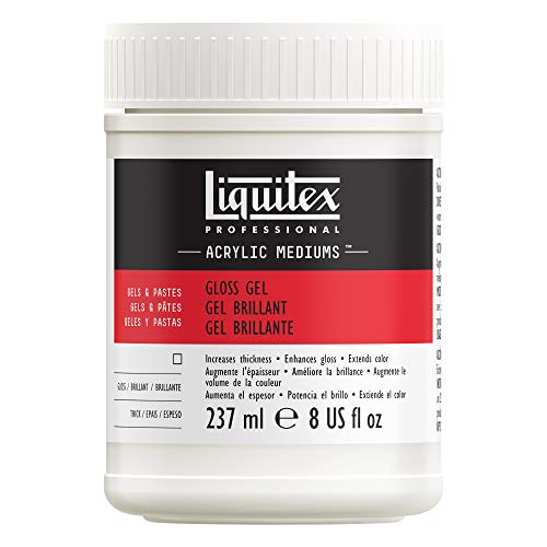 Liquitex Professional Gloss Gel, Medium, 8 Ounce (5708)