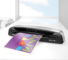 Load image into Gallery viewer, Fellowes 5736606 Laminator Saturn3i 125, 12.5 inch, Rapid 1 Minute Warm-up Laminating Machine, with Laminating Pouches Kit , Silver, Black
