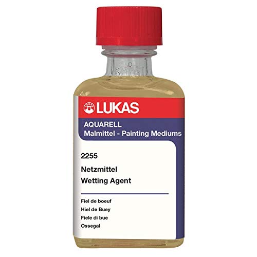 LUKAS Aquarell Watercolor Painting Medium - Wetting Agent (Ox Gall) 50 ml Bottle