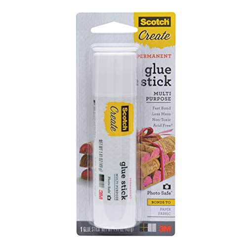 Scotch Glue Sticks, 4 packs, 1.41 oz/stick, 5.64 oz total (003-CFT)