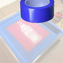 Load image into Gallery viewer, 3&quot;x36 yds 6 Rolls Silk Screen Printing Tape &amp; Graphics Protection Tape Blue
