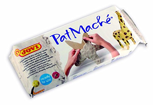 Jovi Pat Mache Ready-To-Use Air-Hardening Papier Mache; 1.5 pound, Mess-Free and Perfect for Arts and Crafts Projects