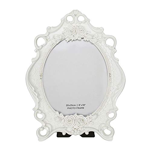 Happy Homewares Traditionally Designed and Ornate Oval 8
