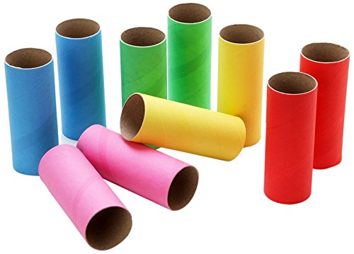 Darice Colored Paper Rolls - Assorted Colors - 24 Pieces
