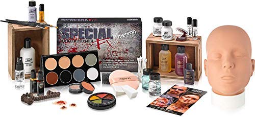Mehron Makeup Holiday Special FX Set (Practice Head Included)