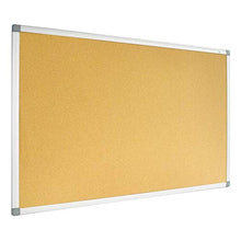 Load image into Gallery viewer, V VAB-PRO 36x48 inch Cork Bulletin Board with Installation Kit Incl. &amp; Wall Mount; Aluminium Finish Frame, Natural; Sturdy Build for Classroom, Studio, Office, Memos- CYP1273648
