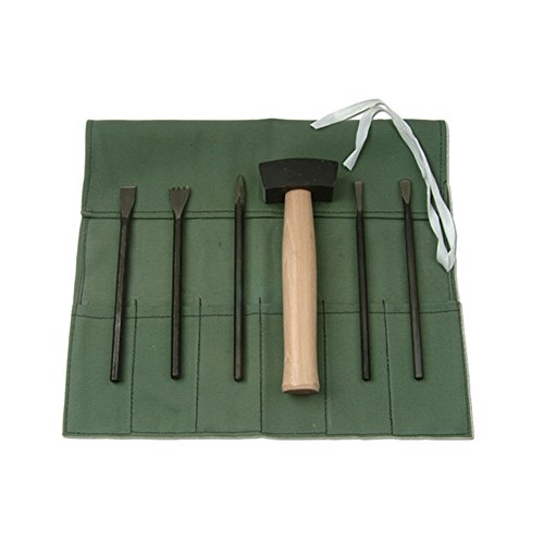 Sculpture House Basic Stone Carving Set Set of 6 Stone Tools