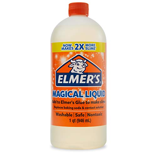 Elmer's Glue Magical Liquid Activator Solution, 1 Quart Slime Activator, Clear