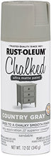 Load image into Gallery viewer, Rust-Oleum 302593 Series Chalked Ultra Matte Spray Paint, 12 oz, Country Gray
