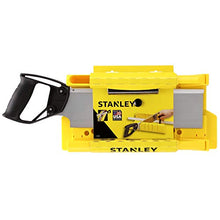 Load image into Gallery viewer, Stanley 1-20-600 Saw Storage Miter Box with Saw, Black
