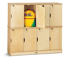 Load image into Gallery viewer, Jonti-Craft Stacking Lockable Lockers, Double Stack
