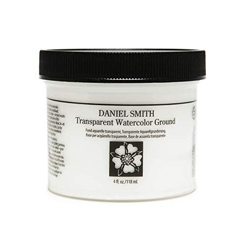 DANIEL SMITH Watercolor Ground 4oz Jar, Transparent, 284055011, 4 oz, 4 Fl Oz