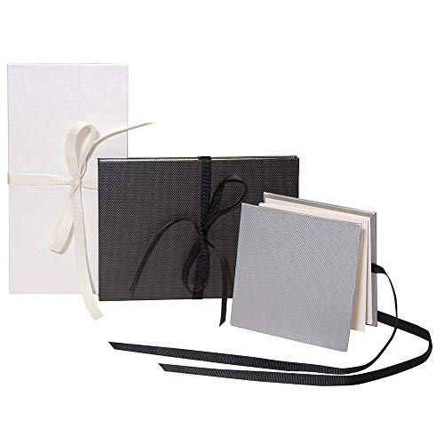 Books by Hand, 3 Accordion Albums, 4x4 5x7 and 4x8.25, Includes Easy-to-Follow Assembly Instructions, Precut Binders Board, Bookcloth, Decorative Paper, Ribbon, Pages