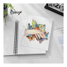 Load image into Gallery viewer, Bianyo Mixed Media Paper Pad, A4 (8.26&quot; X 11.69&quot;), 60 Sheets/Each, 123 LB/200 GSM, Pack of 1 Pad, Spiral-Bound Pad, Ideal for Wet &amp; Dry Media Like Art Marker, Watercolor, Acrylic, Pastel, Pencil
