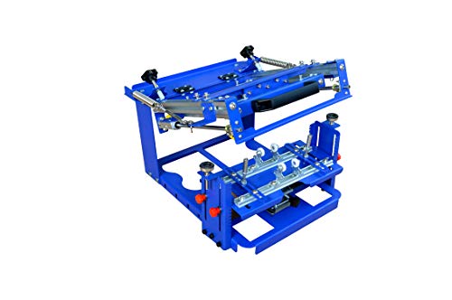 TECHTONGDA Cylinder Screen Printing Machine Cylindrical Silk Screen Printing Press for Mugs Pen Cup Bottle 3.15 Inches Diameter