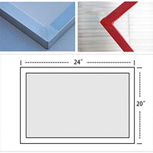 Load image into Gallery viewer, 20" x 24" Aluminum Silk Screen Printing Frames 6 Pieces with 160 White Mesh for Screen Printing
