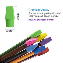 Load image into Gallery viewer, Sooez Pencil Erasers, 90 Pack Pencil Top Erasers &amp; 6 Pack Pink Erasers, Cap Erasers Eraser Tops Pencil Eraser Toppers Erasers Studying Supplies for Teachers Pencil Erasers
