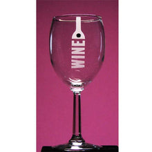 Load image into Gallery viewer, Armour Products 21-1652 Over N Over Glass Etching Stencil, 5-Inch by 8-Inch, Wine Time
