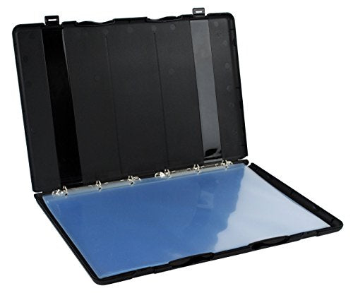 UniKeep Large Binder with Pages (11 x 17) - Black - Fully Enclosed Case Binder