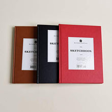Load image into Gallery viewer, Large Sketchbook (Kivar, Black) (Watson Guptill Sketchbooks)

