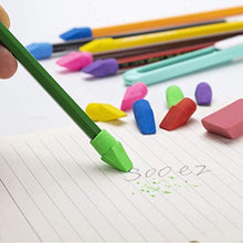 Load image into Gallery viewer, Sooez Pencil Erasers, 90 Pack Pencil Top Erasers &amp; 6 Pack Pink Erasers, Cap Erasers Eraser Tops Pencil Eraser Toppers Erasers Studying Supplies for Teachers Pencil Erasers
