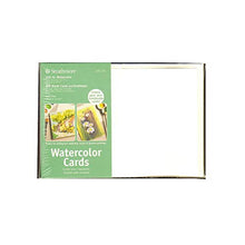 Load image into Gallery viewer, Strathmore 105-210-1 Watercolor Cards, Cold Press, 5&quot; x 6.875&quot;, 50 Envelopes, Cards &amp; Envelopes , White
