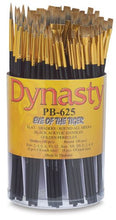Load image into Gallery viewer, Dynasty Eye of the Tiger Brush Set - Shaders and Rounds, Set of 96
