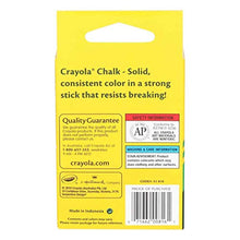 Load image into Gallery viewer, Crayola Colored Low Dust Chalk, 12Count in Each, 6 Pack
