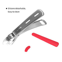 Load image into Gallery viewer, Gripper Clips Tongs for Lifting Hot Dishs Bowl Pot Pan Plate from instant Pot Microwave Oven Air Fryer,Botter opener,304 Stainless Steel，Kitchen Tongs,Food Tongs Bowl Clip. (RED)
