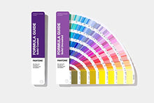 Load image into Gallery viewer, Pantone Formula Guide Set and Color Book, GP1601A, Latest Edition, 294 New Colors, Coated and Uncoated - Color Swatch Book with 2,161 Spot Colors
